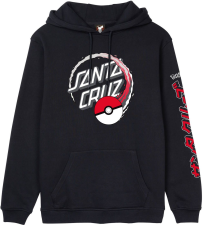 POKE BALL DOT HOOD Black