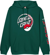 POKE BALL DOT HOOD Alpine Green