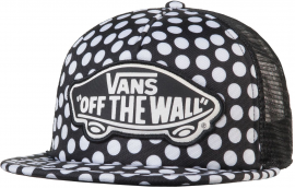 BEACH GIRL TRUCKER Oversize Dots
