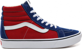 ComfyCush SK8-HI (TWO-TONE) True Blue/Chili Pepper