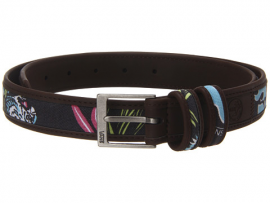 SWINTON LEATHER BELT Brown