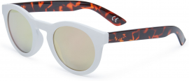 LOLLIGAGGER SUNGLASSES White Matte Tortoise