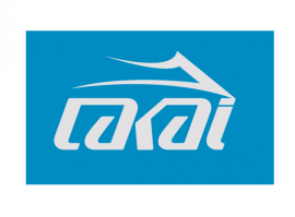 CORP LOGO STICKER Blue