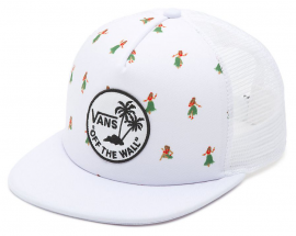 SURF PATCH TRUCKER White Hula Daze