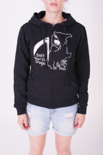 The em reaper zip front hoody