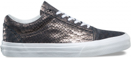 OLD SKOOL (METALLIC SNAKE) Rose Gold/True White