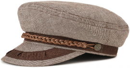 ATHENS CAP Brown/White