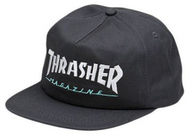 MAGAZINE LOGO TWO-TONE HAT Grey