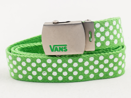 Dotty Belt green white
